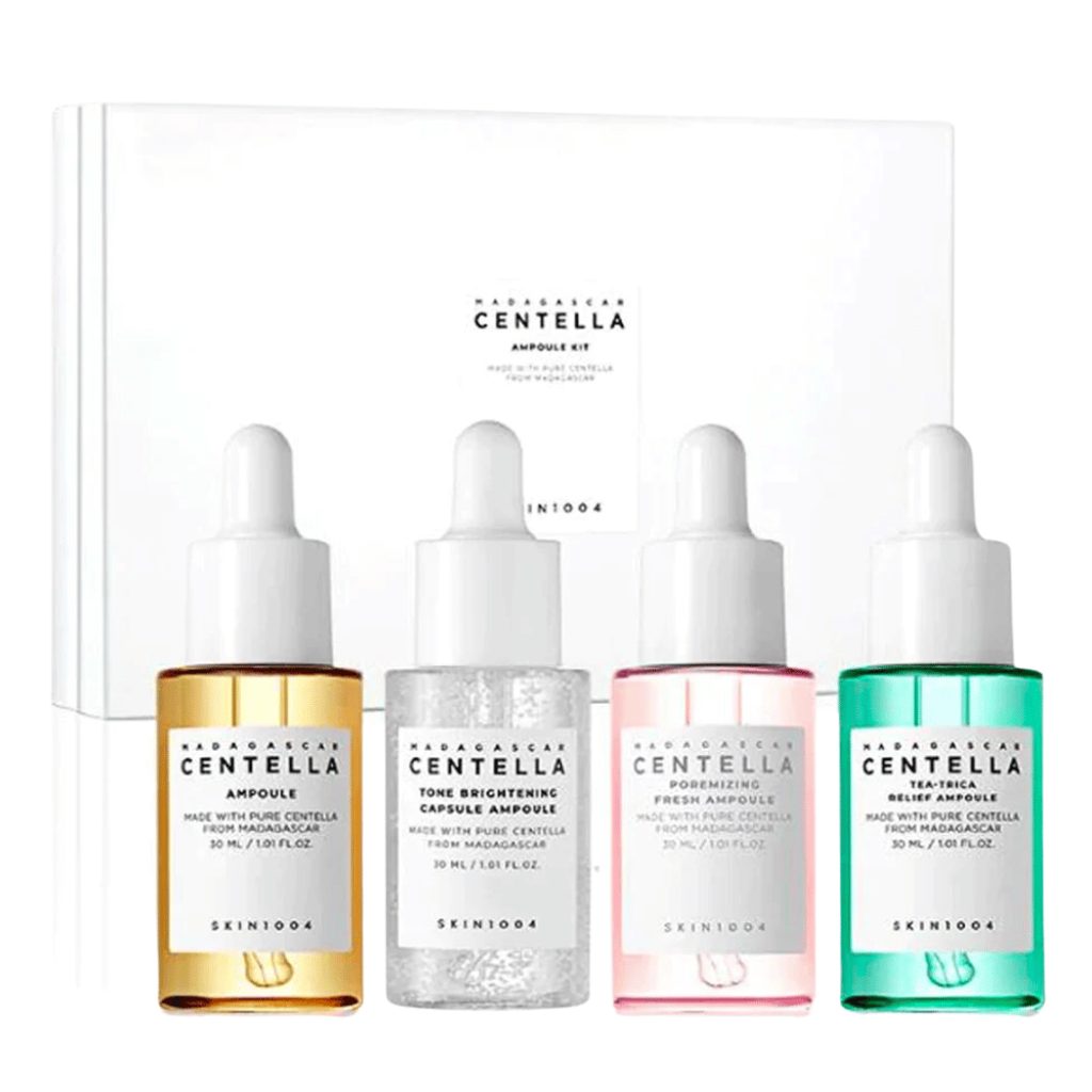 SKIN1004 Madagascar Centella Ampoule Kit – 4 Ampollas 30ml