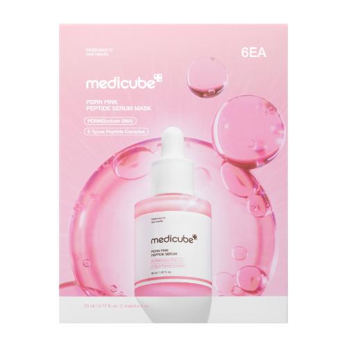 Medicube PDRN Pink Peptide Serum Mask (6 unidades)