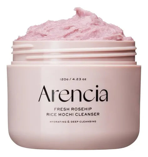 Arencia Rice Mochi Rosehip Facial Cleanser 120 g