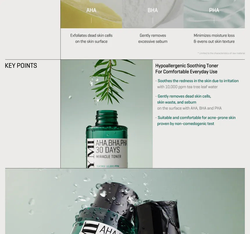 AHA BHA PHA 30 Days Miracle Toner (150 ml)