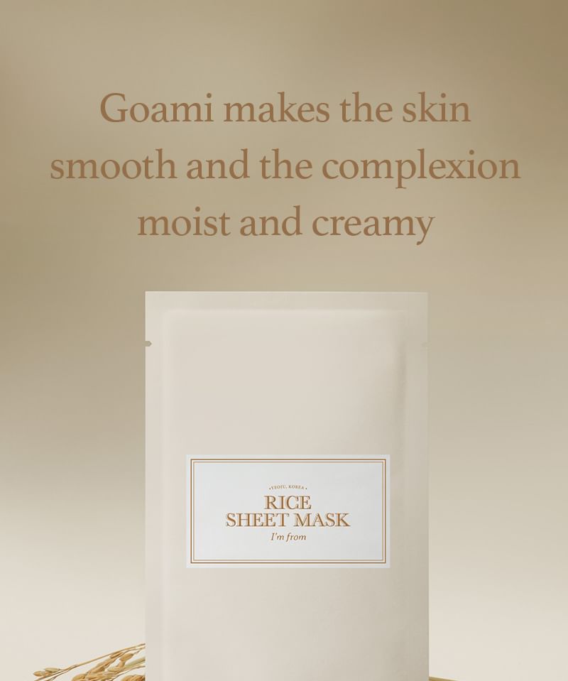 I’m From Rice Sheet Mask x5 (5 unidades x 20 ml)