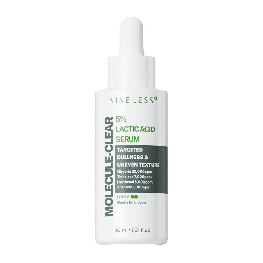 Nine Less Molecule-Clear 5% Lactic Acid Serum 30 ml