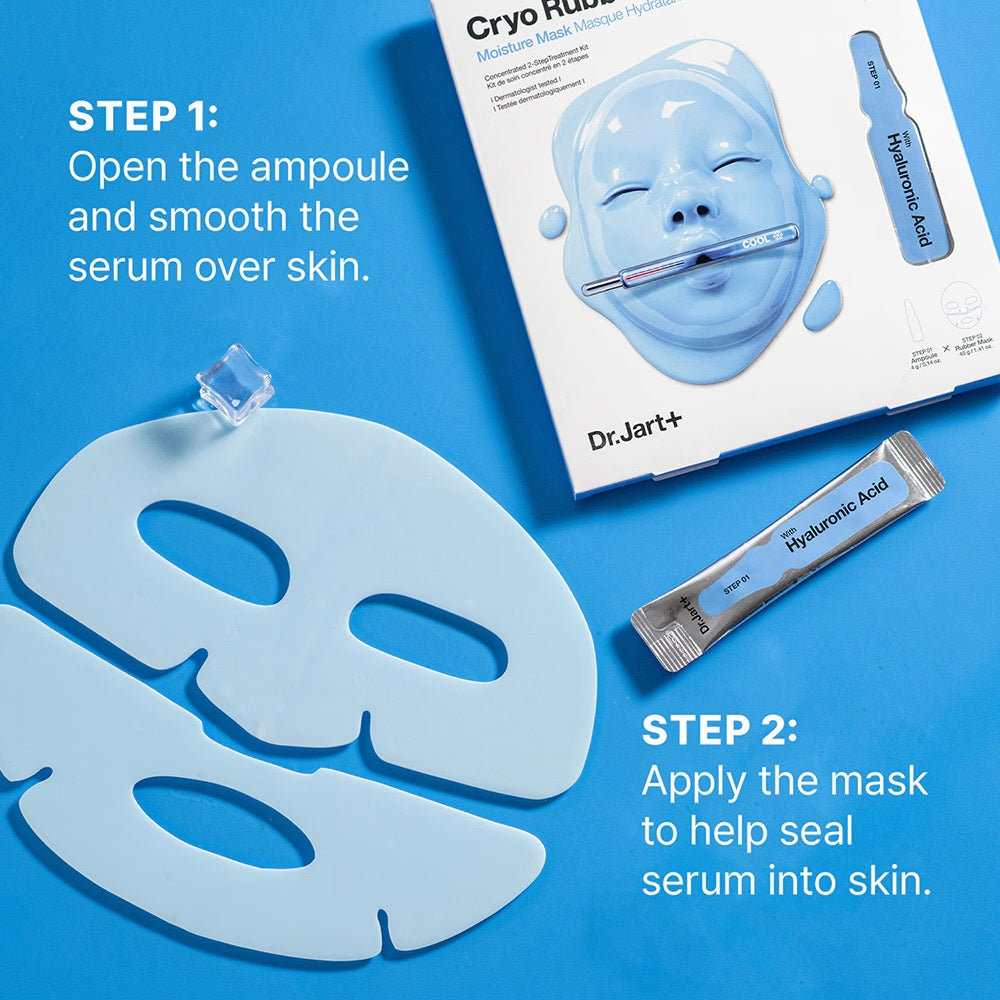 Dr. Jart+ Cryo Rubber Moisture Mask with Hyaluronic Acid (40 g)
